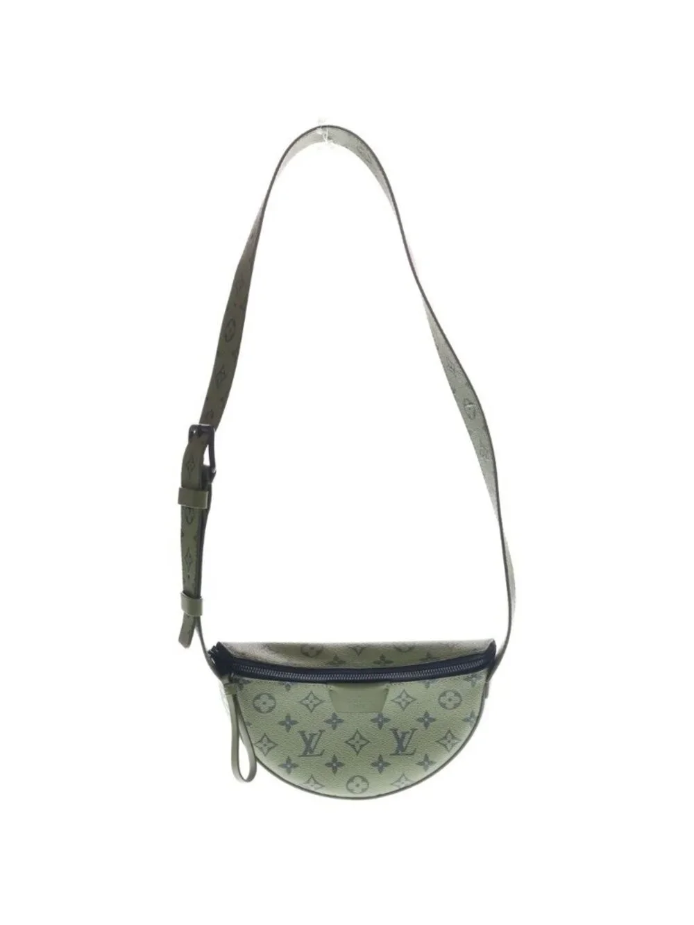 Louis Vuitton LV Moon Crossbody Monogram Leather Shoulder Bag Khaki